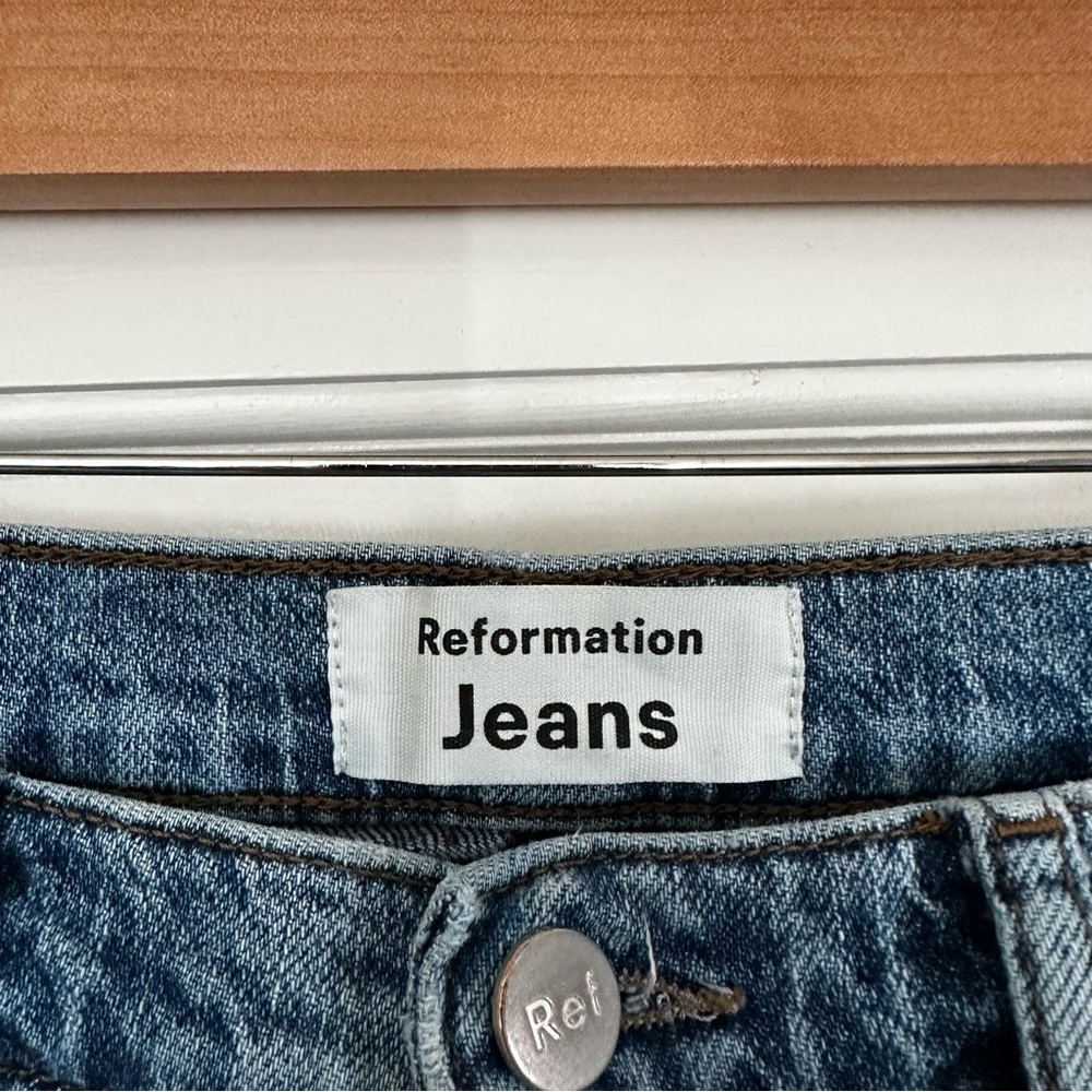 Reformation Peyton High Rise Bootcut Jeans - Picture 7 of 7